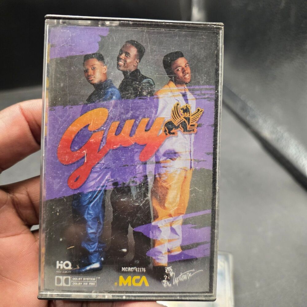 Guy Self-Titled 1988 New Jack Swing Cassette Teddy Riley Tested